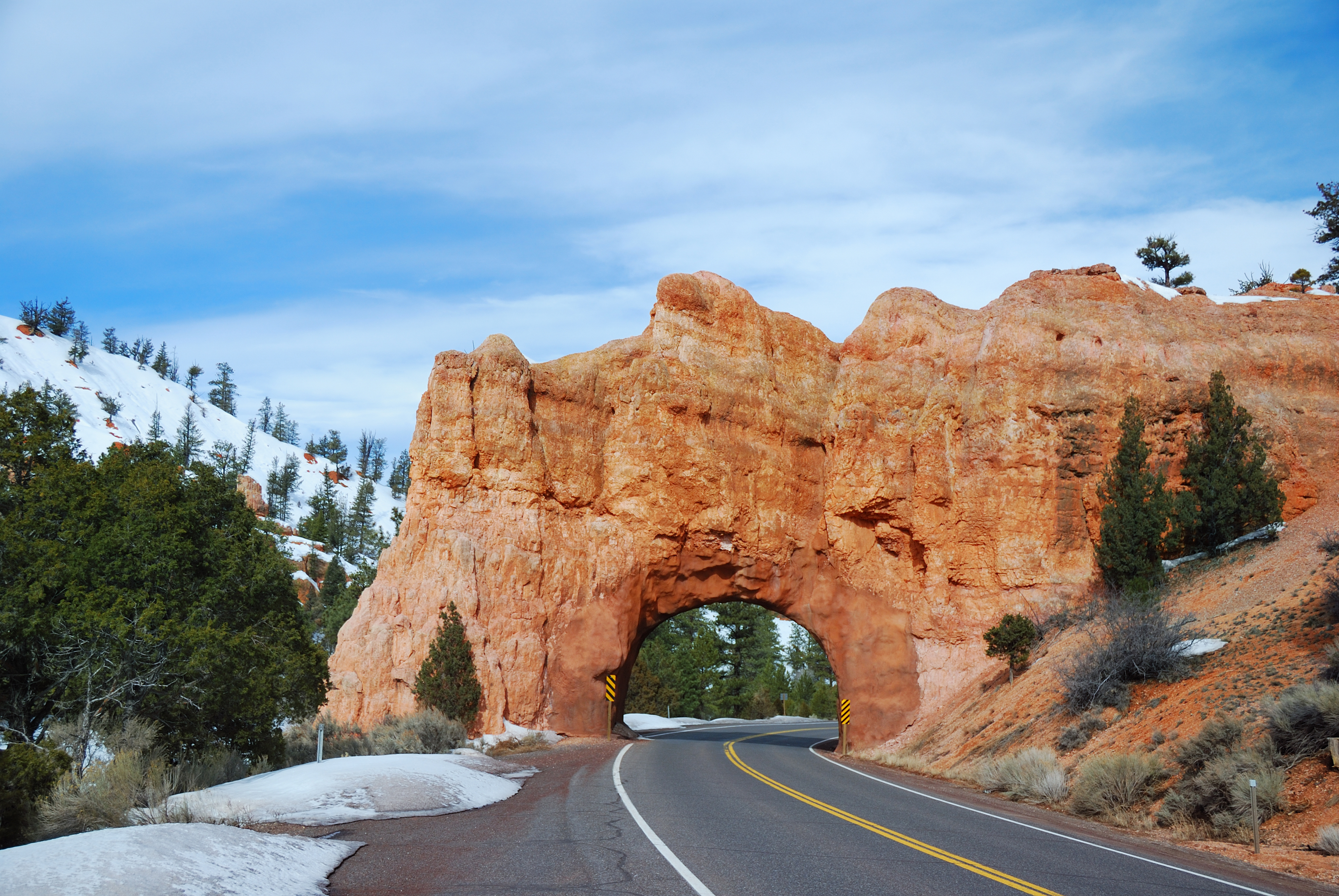 Stone gate at Bryce Canyon National Park